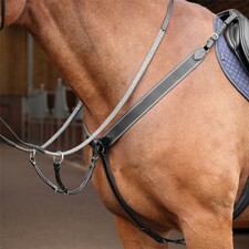 Lusso 3 Point Elastic Breastplate Black | Size: Full
Colour: Black