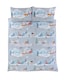 image 1 of Winter Town Polycotton Duvet Cover Set with Pillowcase | Multi | Double | 1