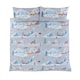 image 1 of Winter Town Polycotton Duvet Cover Set with Pillowcase Multi | Double