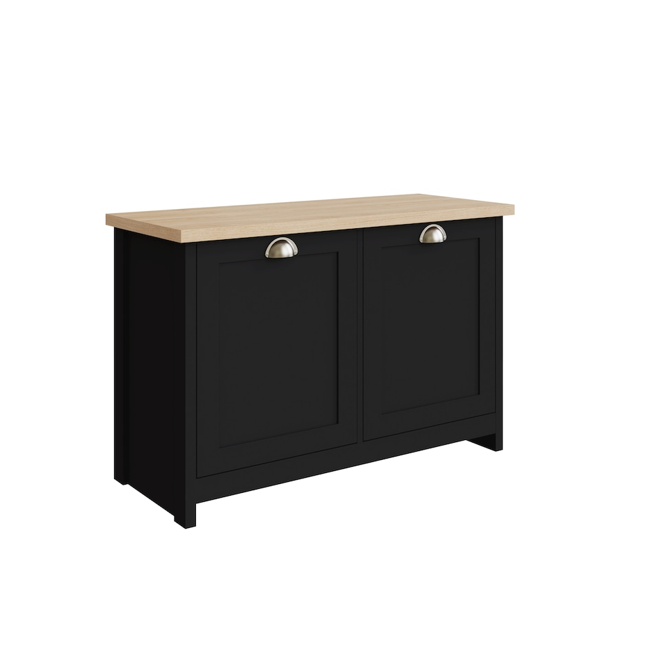 image 1 of Lancaster Shoe Storage | Black | Black