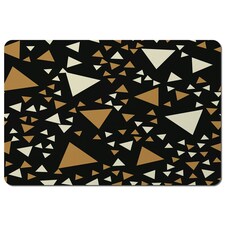 Triangles on Black (Placemat)