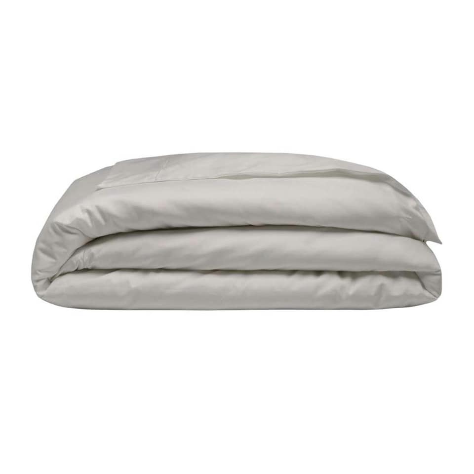 image 1 of Belledorm 400 Thread Count Egyptian Cotton Oxford Duvet Cover - Oyster - Superking