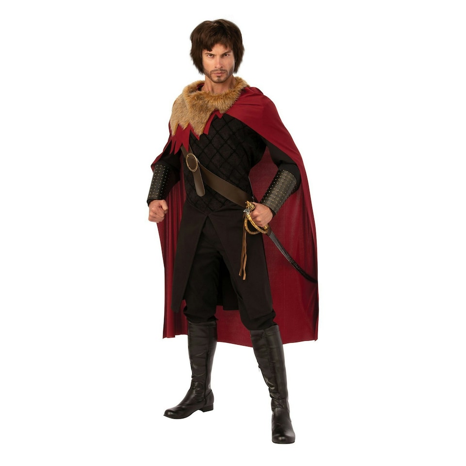 Bristol Novelty Mens Medieval King Costume - Multicoloured - Standard One Size