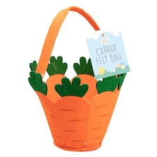 Easter Felt Carrot Bag 24cm