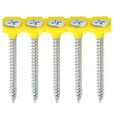 Timco - Collated Drywall Metal Stud Plasterboard Screws - PH - Bugle - Fine Thread - Zinc (Size 3.5 x 50 - 1000 Pieces)