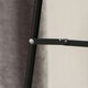 image 9 of HOMCOM Irregular Full Length Mirror with Velvet Frame 160 x 50cm White