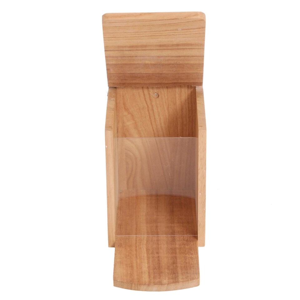 image 1 of Wooden Garden Wildlife Squirrel Feeder Box