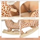 image 5 of HOMCOM Baby Rocking Horse Kids Ride on Giraffe Plush Toy W/ 32 Song Seat Belt