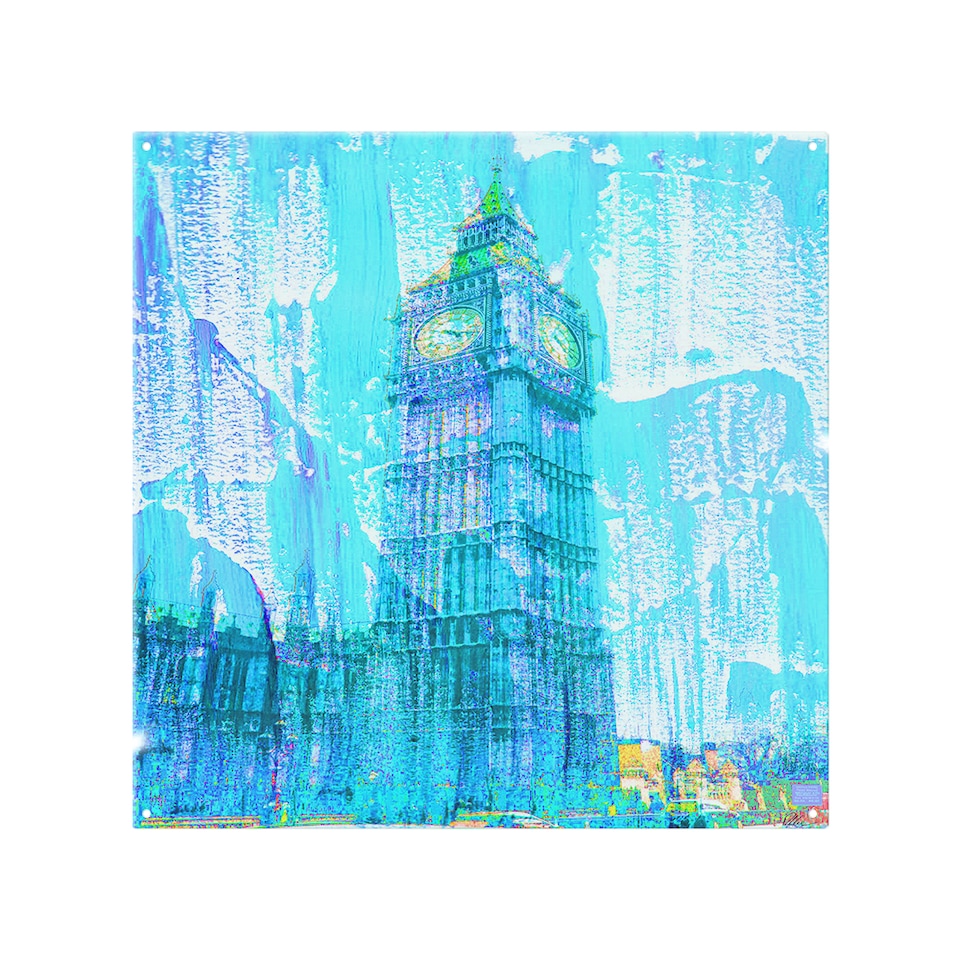 image 1 of Crazy Blue Ben Splash Back | White