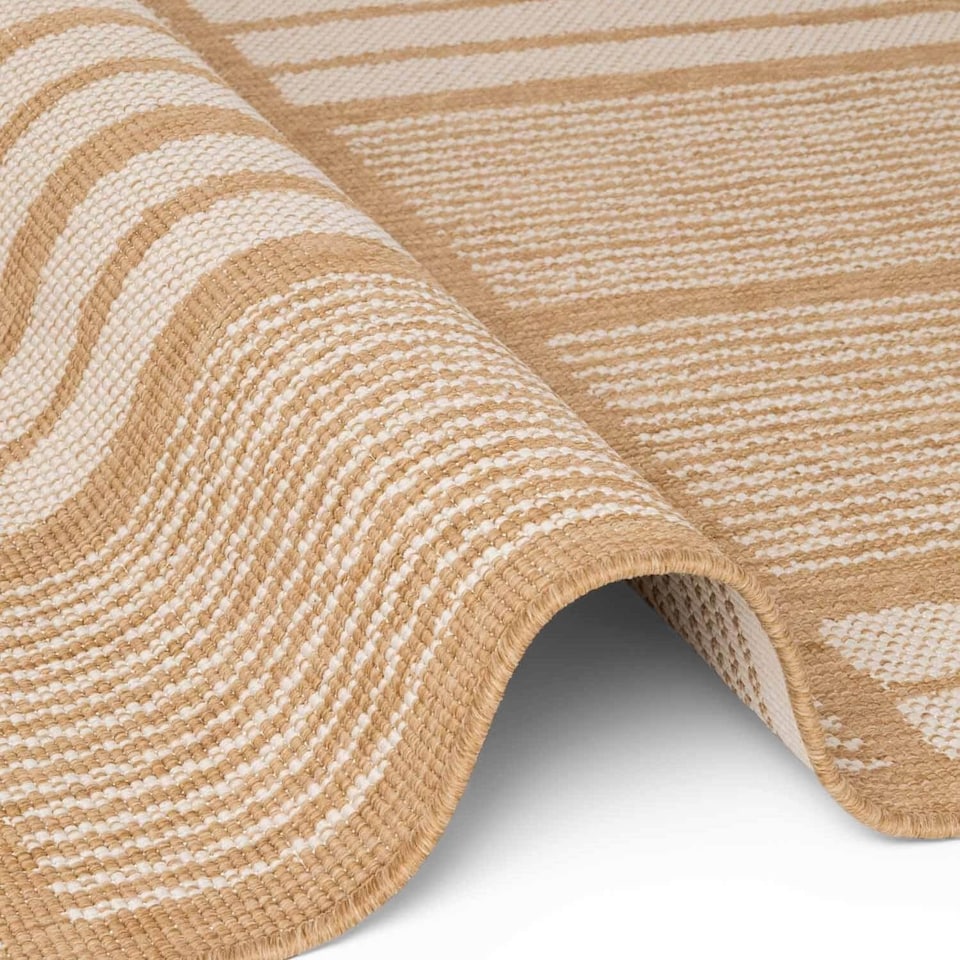 image 1 of Ted Baker Flatweave Allington Indoor Outdoor Rug Geometric Reversible