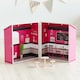 image 4 of Teamson Kids Wooden City Cafe Doll House for 12" Dolls, Dollhouse