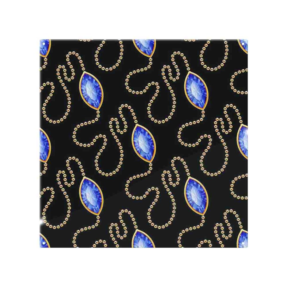 image 1 of Diamond Necklaces Splash Back | White