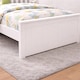 image 3 of Rio White Wooden Kids Bed With Ethan Spring Mattress