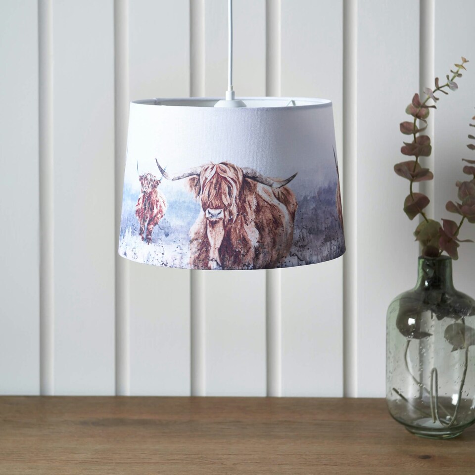image 1 of Cattle Printed Shade