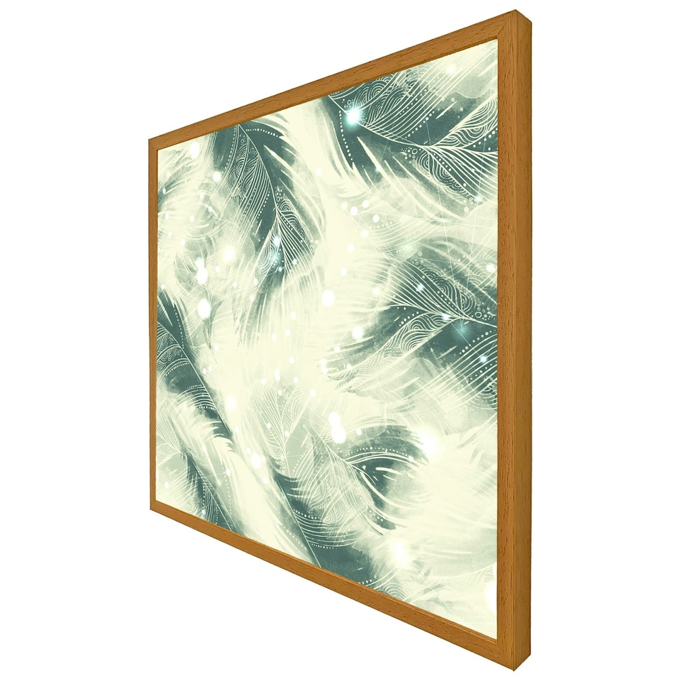 image 1 of Feathers fantastic birds with decorative ornaments (Picutre Frame) Grey | M
