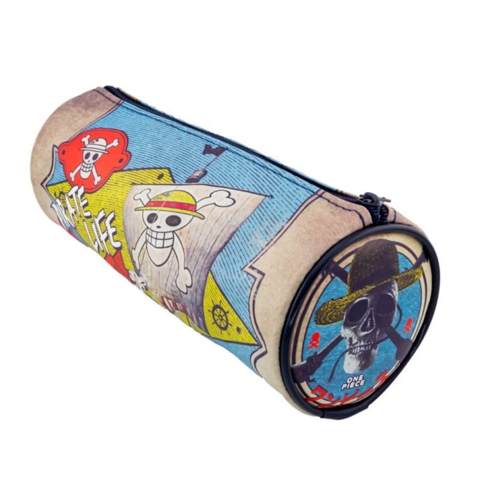 image 1 of One Piece Live Action Barrel Pencil Case - Multicoloured - One Size