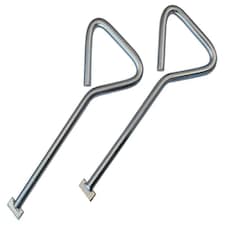 Faithfull Manhole Keys (Pack Of 2) 320Mm (12.5In)