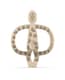 image 2 of Matchstick Monkey Animal Teether Gigi Giraffe