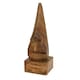 image 2 of Personalised Wooden Nose-Shaped Glasses Holder Silver