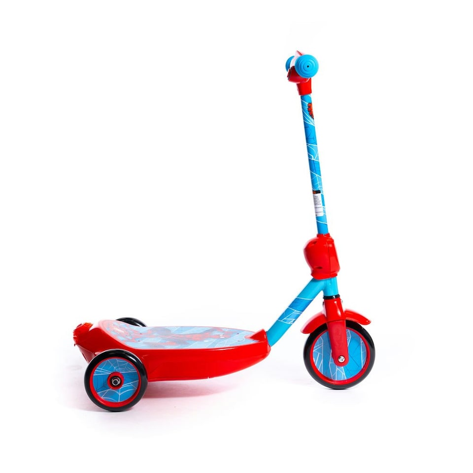 image 1 of HUFFY Marvel Comics Spider-man Bubble Electric Children's Scooter