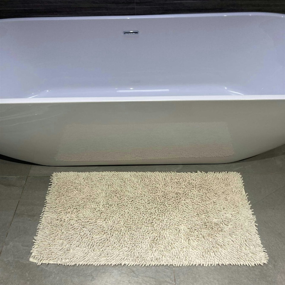 image 1 of Cotton Loop Natural Bath Mat 50x80cm