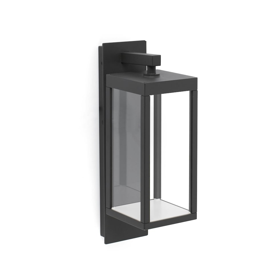 image 1 of Kerala LED Outdoor Wall Lantern Dark Grey IP54