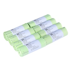 The Caddy Company 25 Litre Compostable Food Waste Bin Bags - 8 Rolls