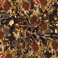 Brown Crepe Textured Stretch Knit Fabric for Dressmaking, 150cm / 59" Wide - per metre