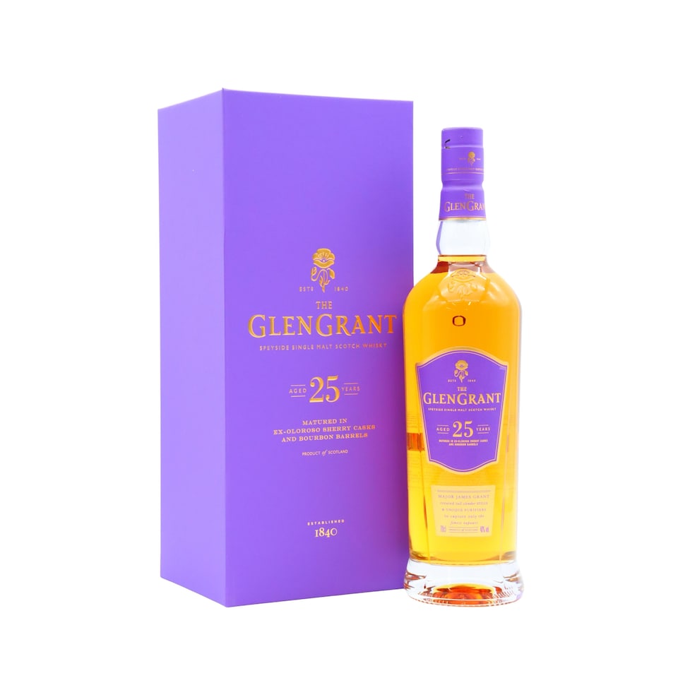 Glen Grant - 2025 Release Speyside Single Malt Scotch 25 year old Whisky