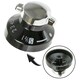 image 8 of SPARES2GO Control Knob for Belling  444445523, 444445724  New World 444441153 Gas Oven Cooker (Pack of 6 Knobs) Black | Silver