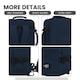 image 4 of CABINZERO Classic Cabin Backpack 44L, Lightweight Bag for Long Trips | Blue | Navy