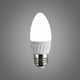 image 3 of ValueLights E27 Pack of 4 4W Candle Cool White LED Bulbs | White