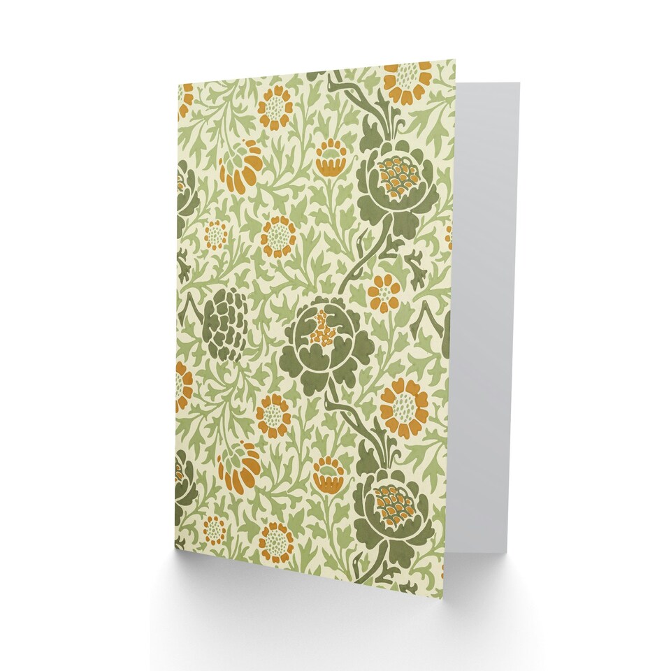 image 1 of William Morris Art Card Grafton 1883 Floral Motif