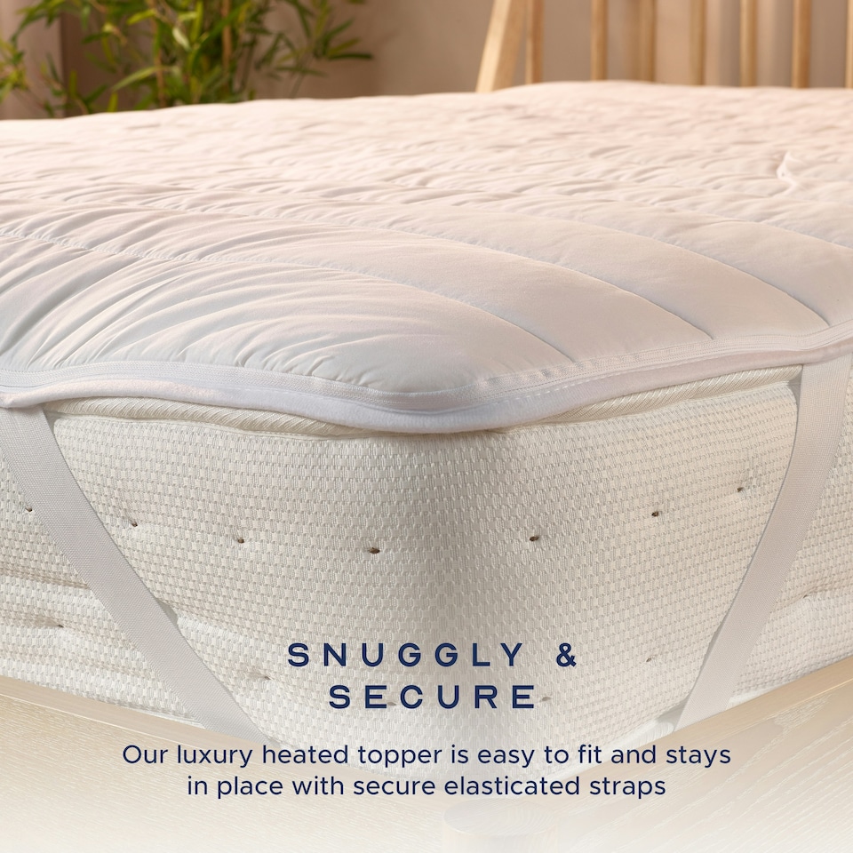 image 1 of Snuggledown Intelligent Warmth Heated Topper, Double