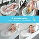image 4 of Fisher Price Baby To Toddler 4 In 1 Sling Seat Bath Tub