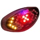 image 3 of AWE USB Rechargeable WIRELESS INDICATOR Remote Control 29 LED's Bike Rear Light