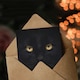 image 3 of Happy Birthday Black Cat Face Close Up Photo Birthday Card