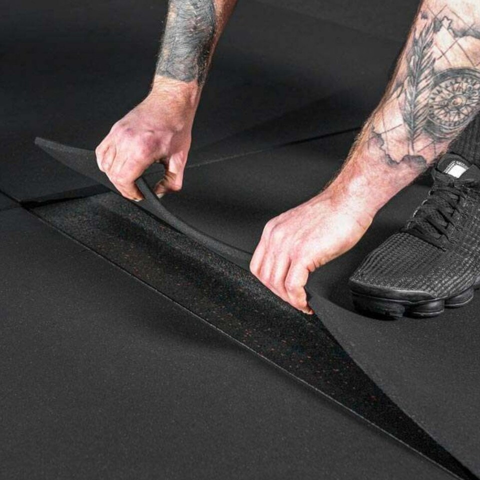 image 1 of GYM SETS GymSets Commercial 1m x 1m Floor Mats  | 20mm