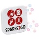 image 2 of SPARES2GO Air Freshener Perfumed Scented Vacuum Bag Bathroom Toilet Laundry Bin Glovebox Tabs (Pack of 5)