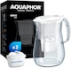 image 1 of AQUAPHOR 4.2 Litre Onyx Water Filter Jug in White with 3 x Maxfor+ filter