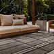 image 2 of Ted Baker Flatweave Allington Indoor Outdoor Rug Geometric Reversible