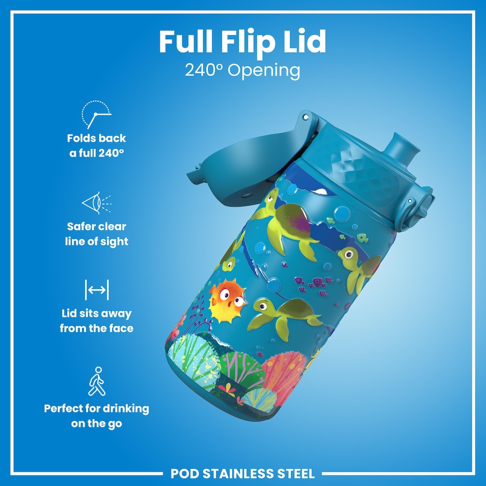 image 1 of Leak Proof Water Bottle, Vacuum Insulated, 320ml (11oz)
