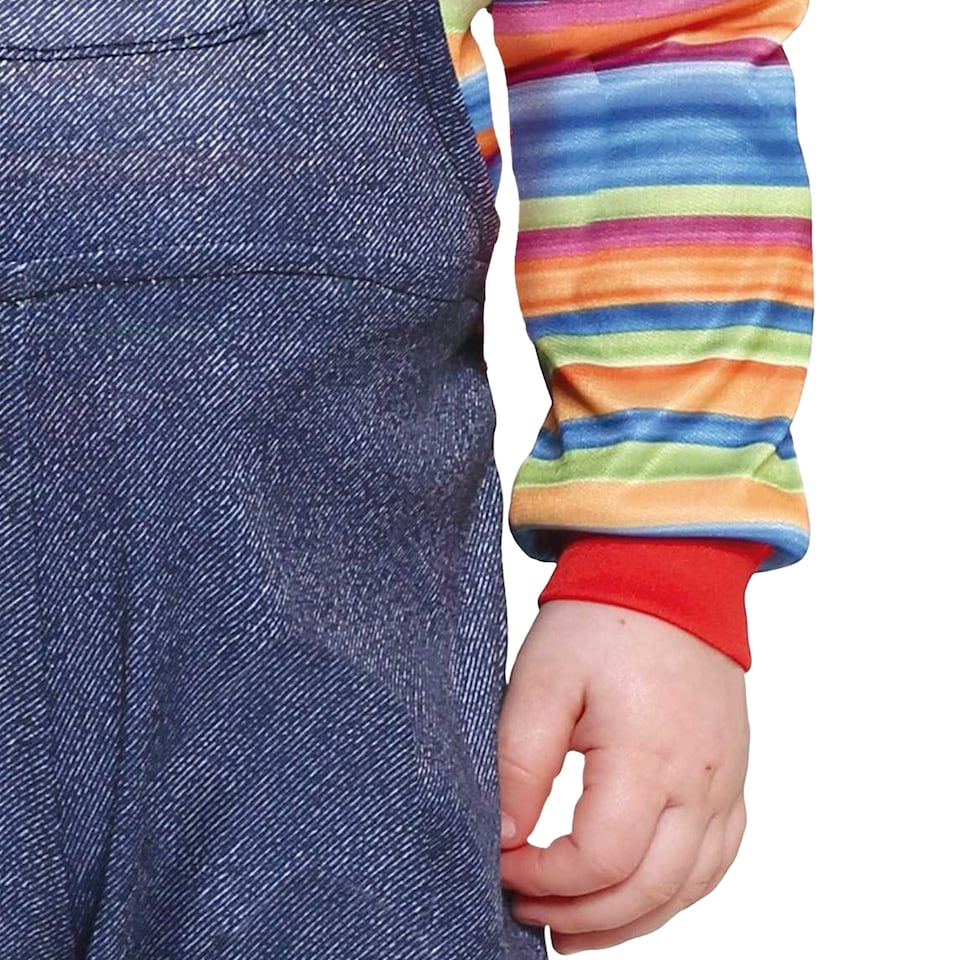 image 1 of Fiestas Guirca Baby Bad Doll Costume Set | Blue | Blue/Multicoloured | 2-3 years | 1