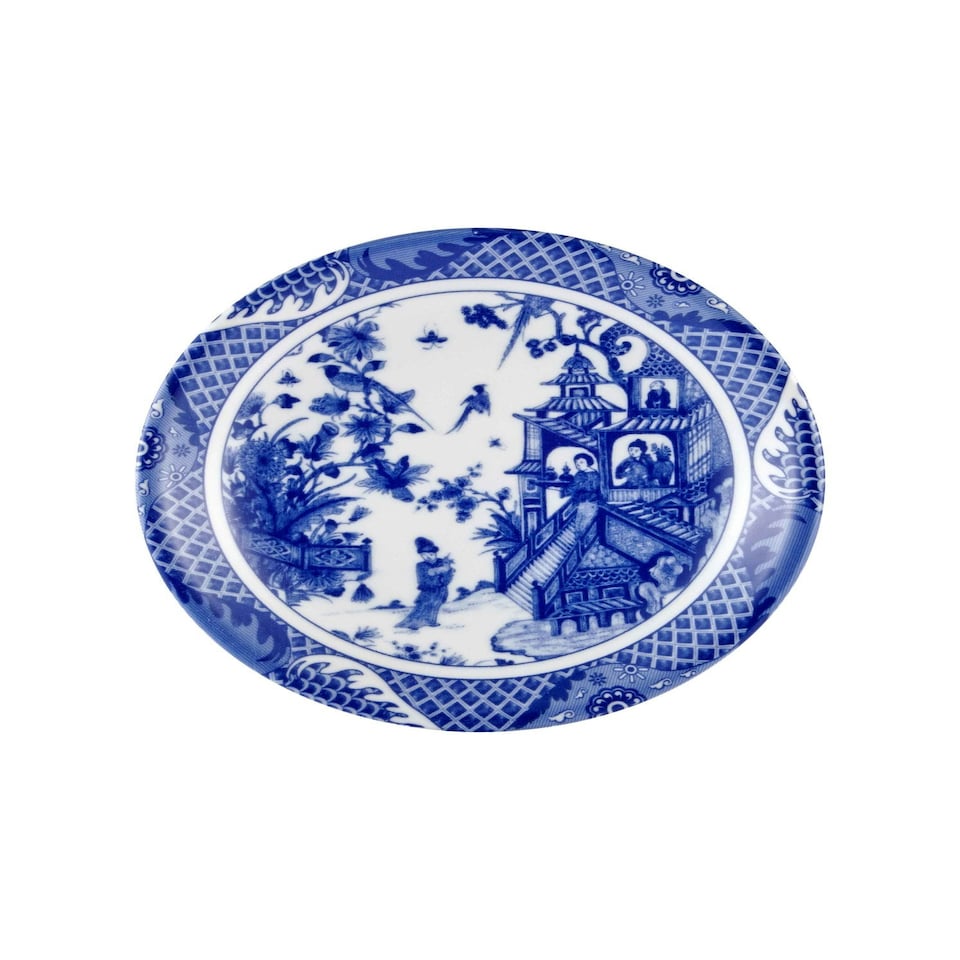 image 1 of Chinois Collection 24-Piece Porcelain Dinner Set
