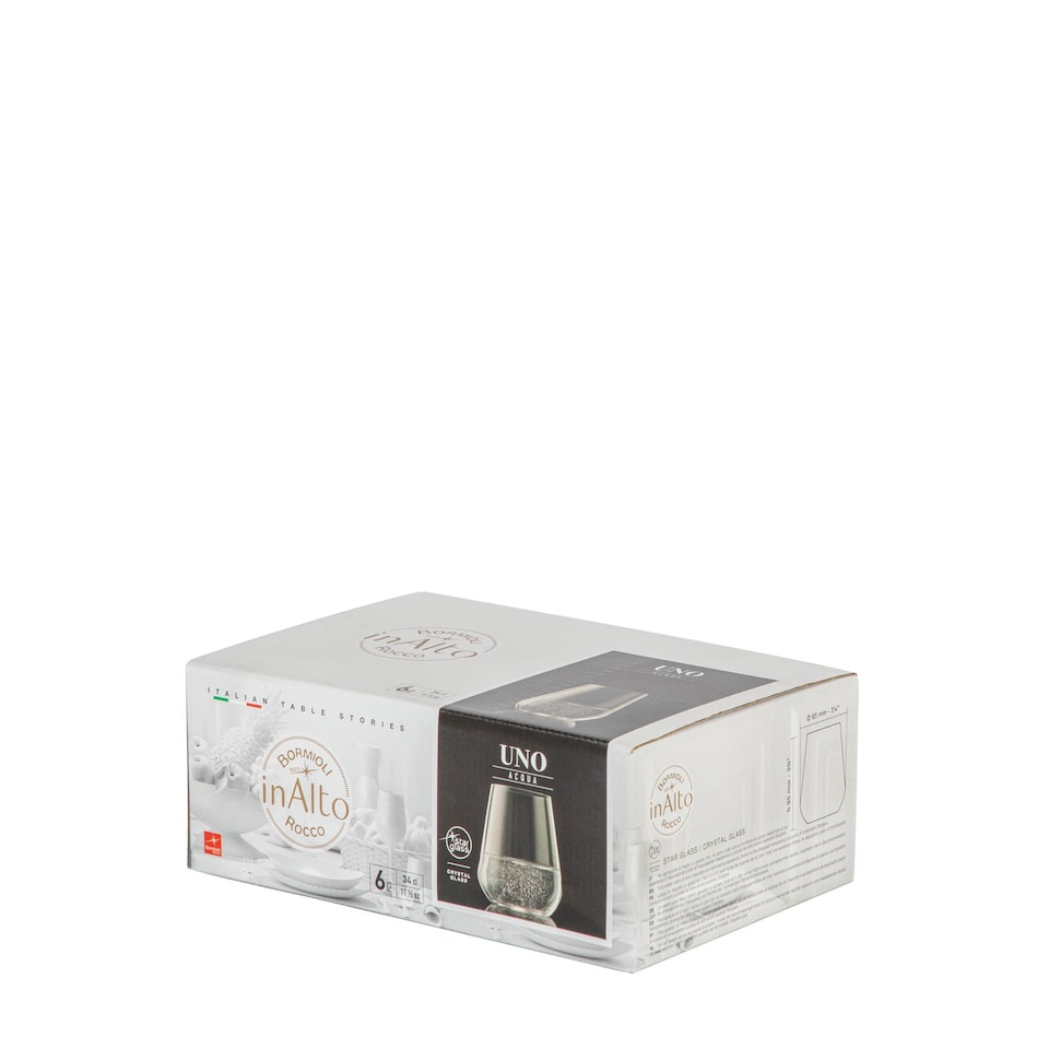 image 1 of Bormioli Rocco Inalto Uno Stemless Wine Glasses - 350ml