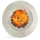 image 9 of MDA Designs TABITI Light Grey Gas Fire Pit for Garden & Patio Luxurious Eco-Stone Finish Outdoor Heater