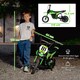 image 5 of AIYAPLAY Kids Electric Motorbike, 24V Battery Powered Dirt Bike with 250W Motor, 6-16km/h, 7AH Batteries, 12" Inflatable Tires and Rear Suspension, Ride On Motorcycle for 8-12 Years Old | Green