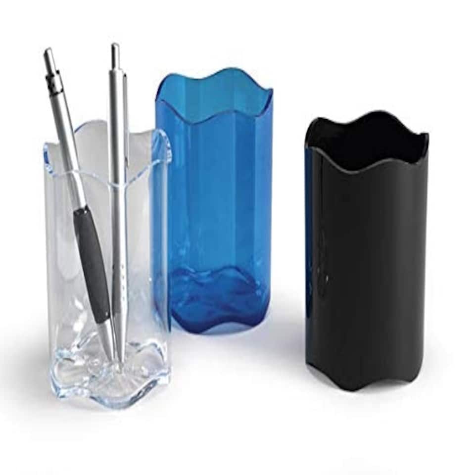 image 1 of Durable Trend Pen Cup - Transparent