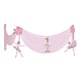 image 1 of Ballerina Pink & Gold 1st Birthday High Chair Decorating Kit