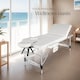 image 8 of Massage Table Ko Tao - 3 zones, 78cm wide, aluminium frame, folding, carry bag | White | white | 1